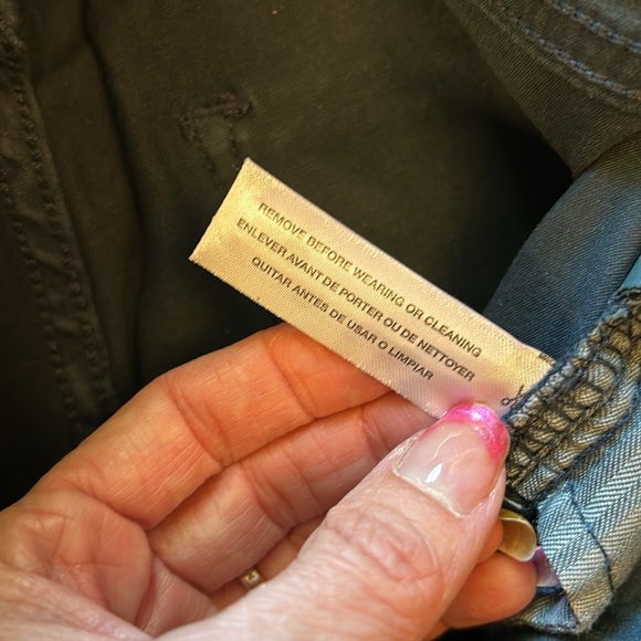 Dark Green Wash Calvin Klein Skinny Jeans NWOT - Picture 5 of 6